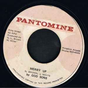 God Sons (Glen Brown Production) - Merry Up (7")