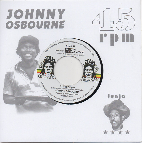 Johnny Osbourne - In Your Eyes / The Roots Radics - Dangerous Match Four (7")