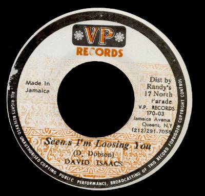 David Isaacs - Seems I'm Loosing You (Original 7")