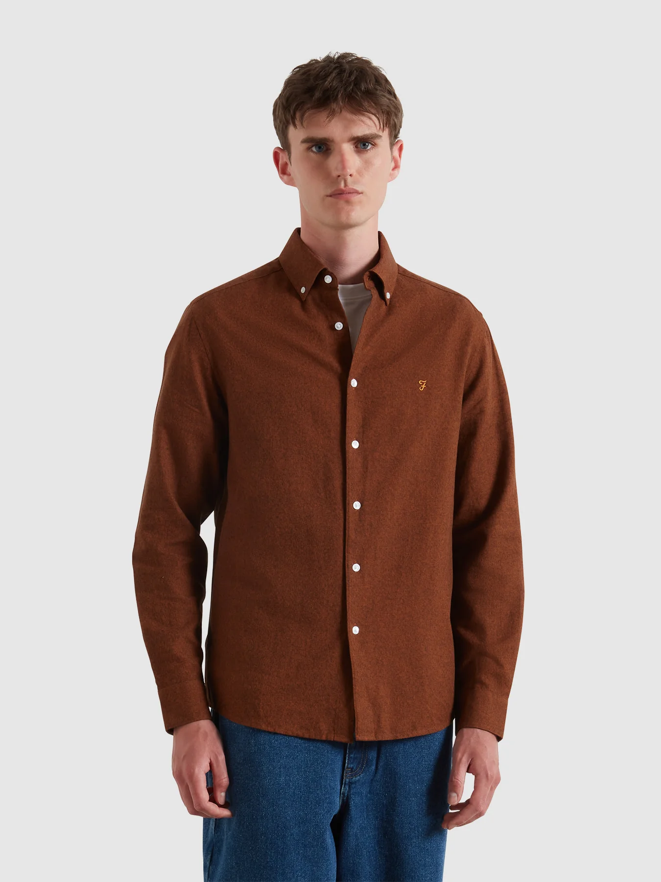 Farah Ali Shirt (Burnt Ochre)
