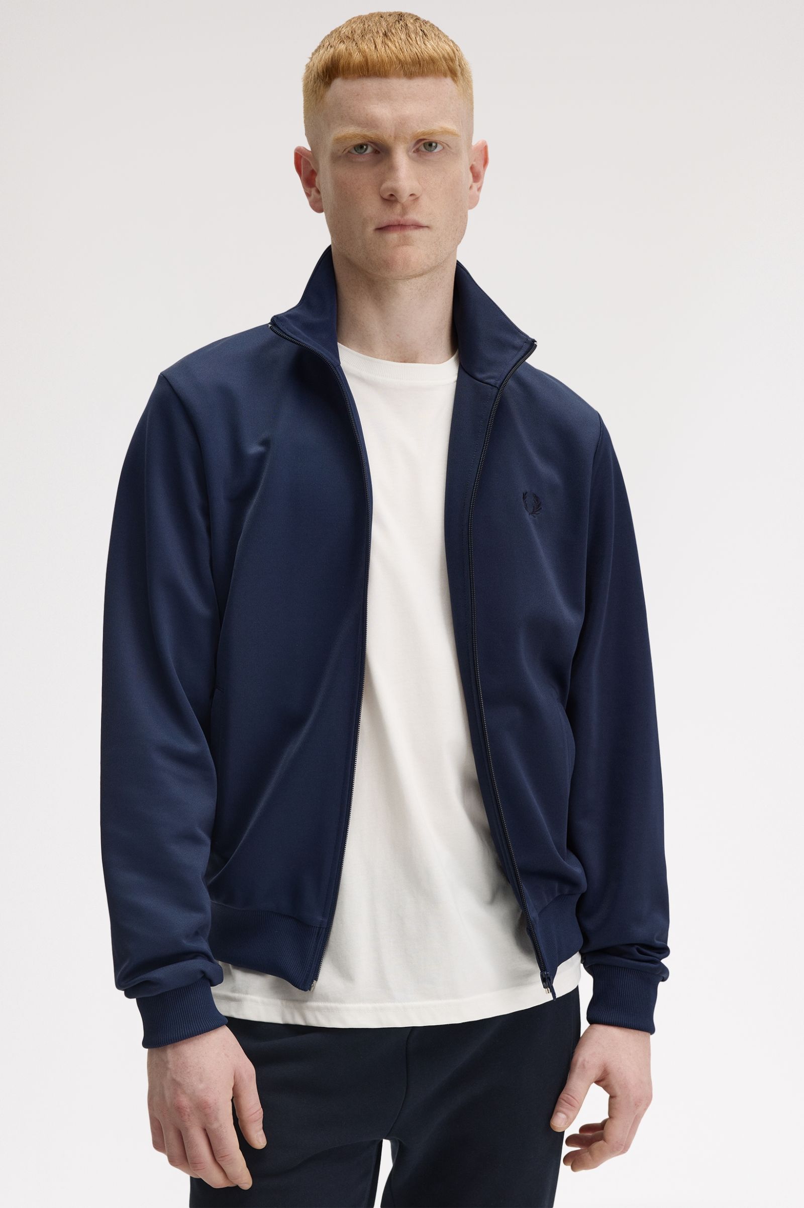 Fred Perry Track Jacket in Tennis Blue 
