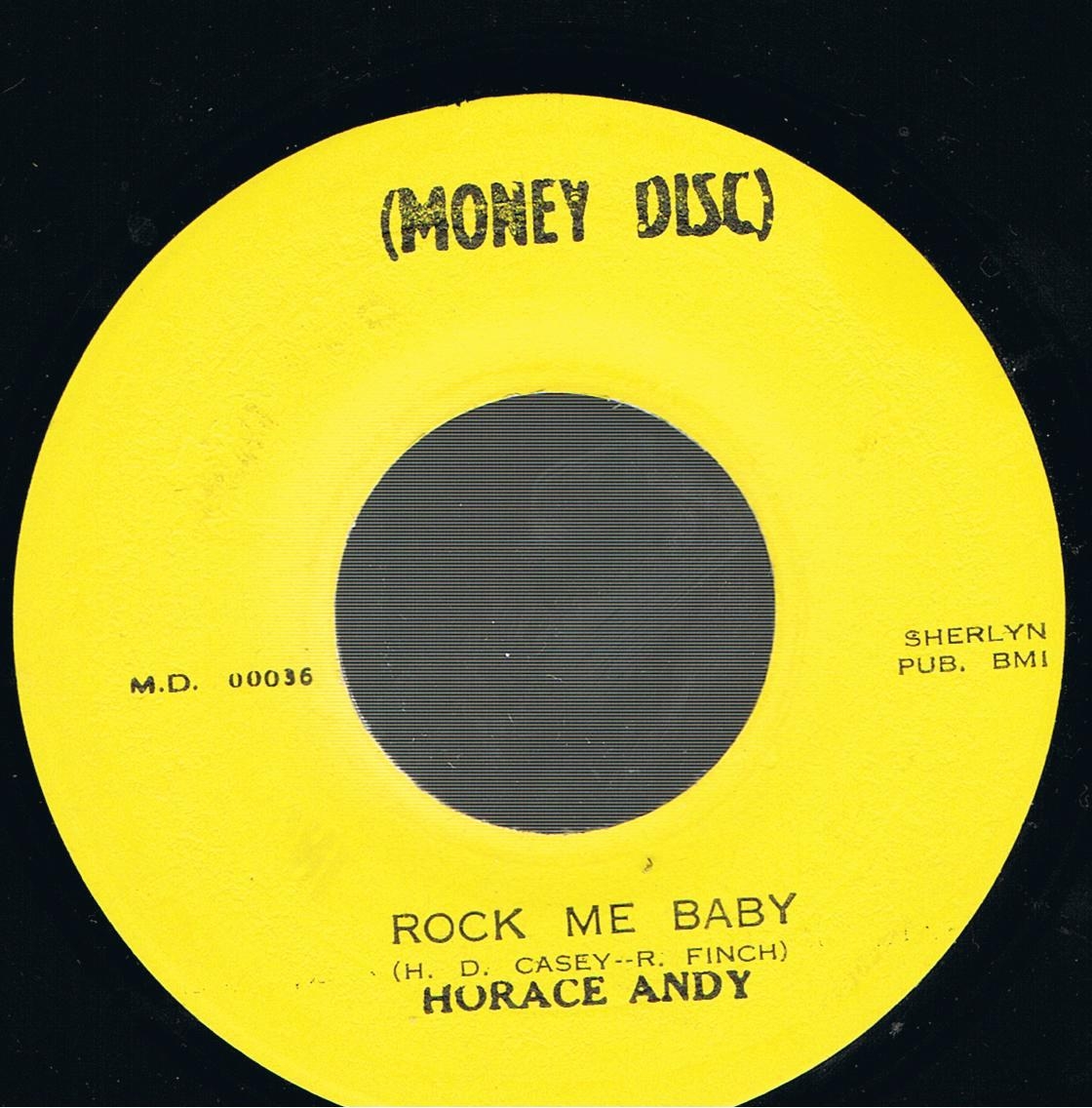 Horace Andy - Rock Me Baby / Version (Original Stamper 7")