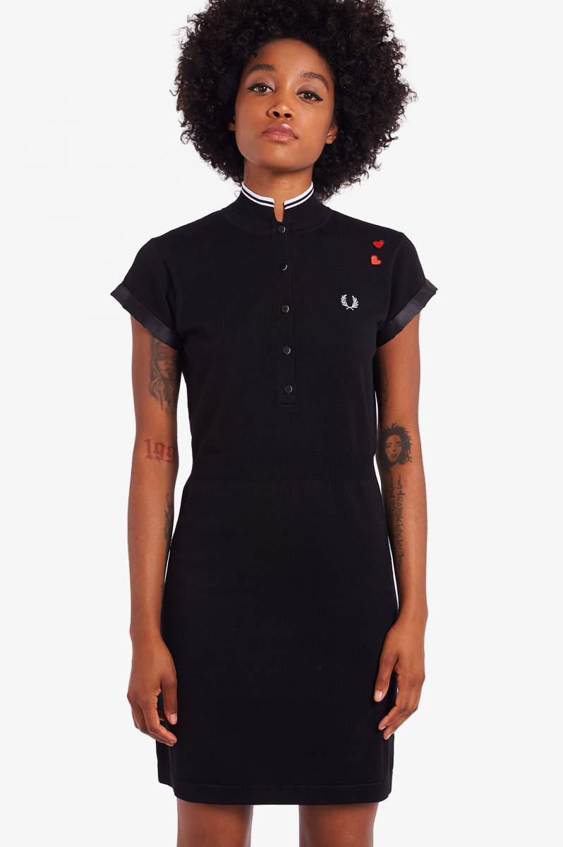 Fred Perry Amy Winehouse Strickkleid SD9009-10