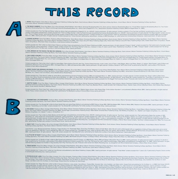 De La Soul – 3 Feet High And Rising (DOLP)   