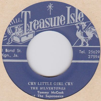 The Silvertones - Cry Little Girl Cry / What Have I Done (7")