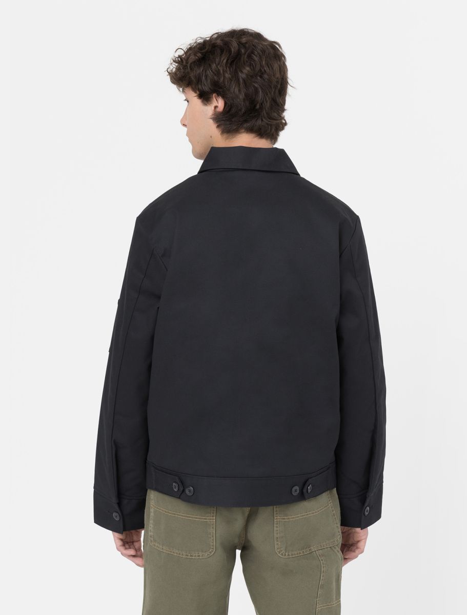Dickies Lined Eisenhower Jacke in Black