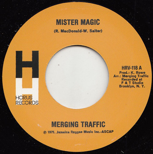Merging Traffic - Mister Magic / Tonight (7")