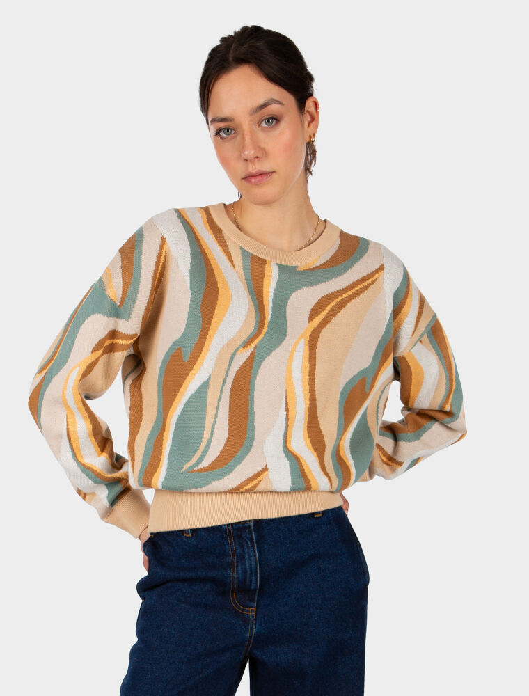 Iriedaily Tilda Knit in Beige 