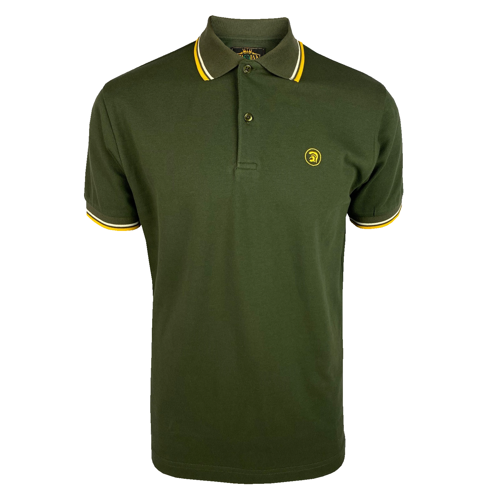 Trojan 'Army' Twin Tipped Pique Polo TC/1032