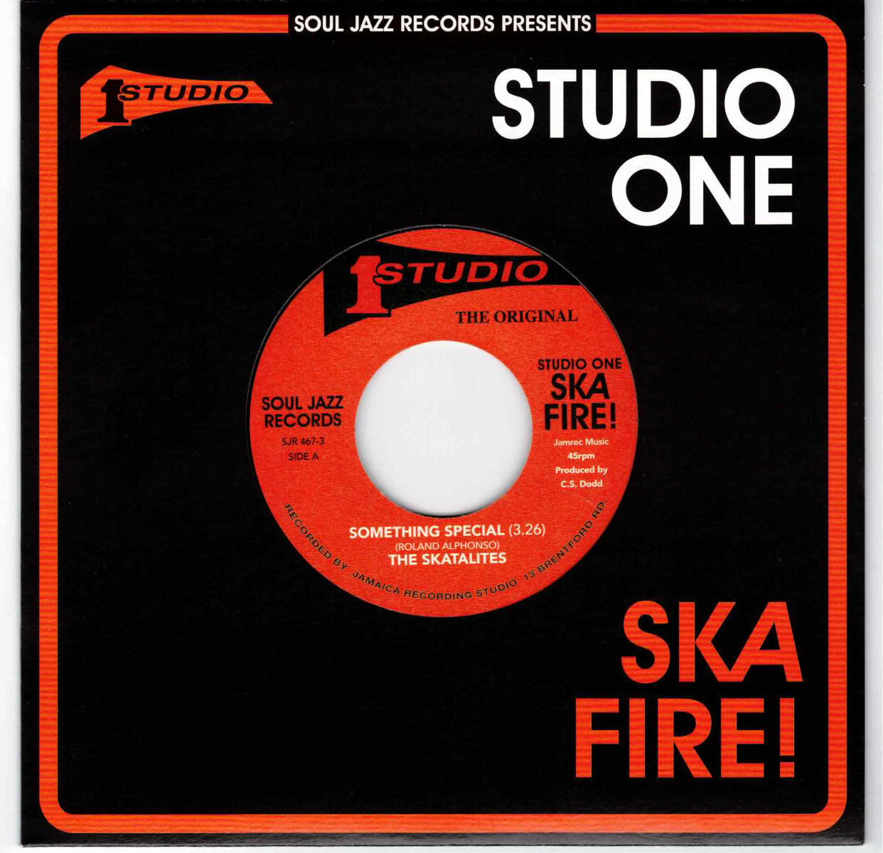 The Skatalites - Something Special / Lee Perry – Open Up (7")