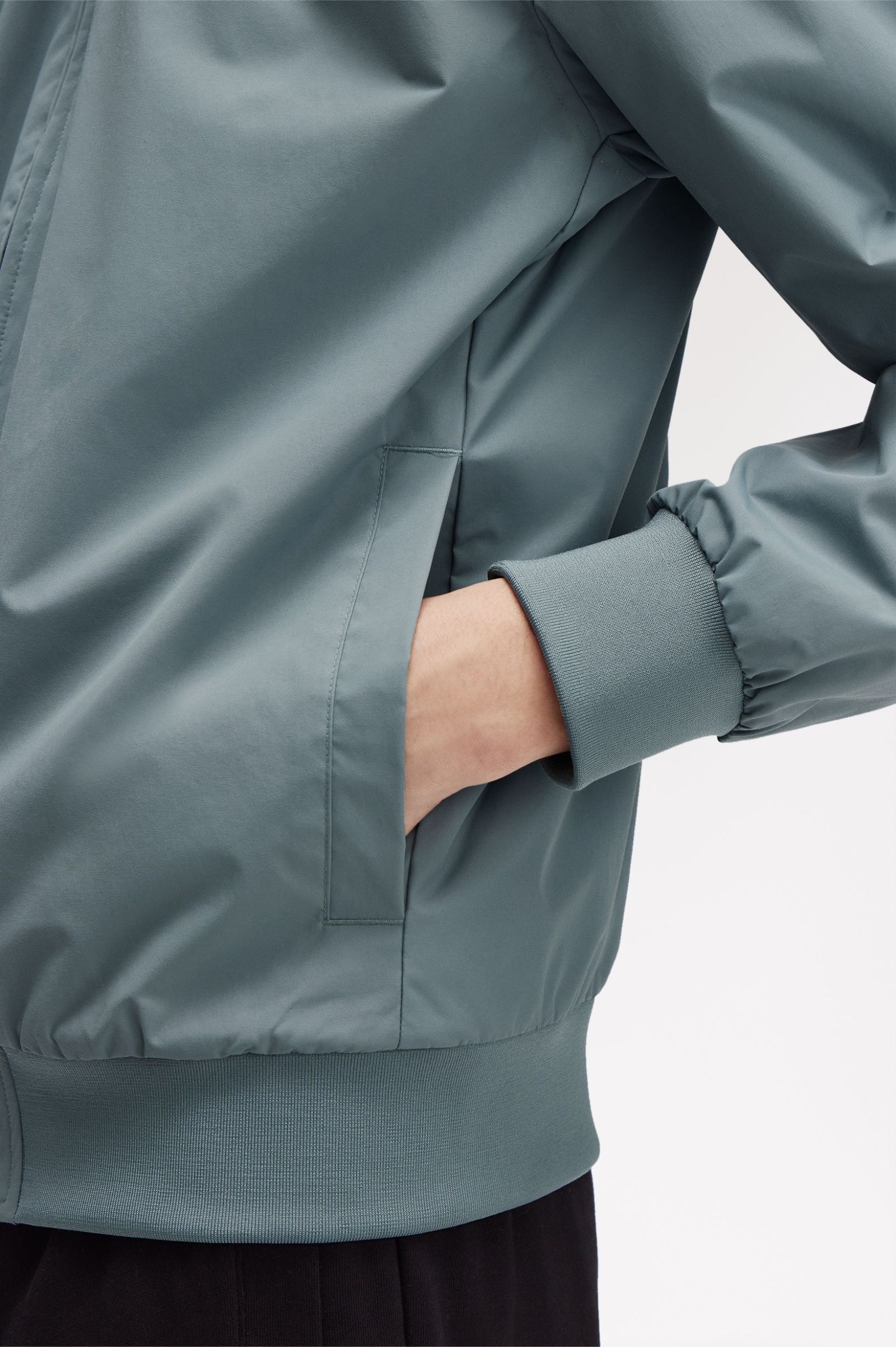 Fred Perry Brentham Jacket in Stockport Blue