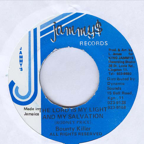 Bounty Killer - The Lord Is My Light And Salvation / Version (7")