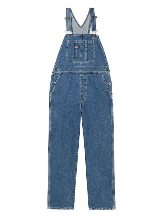 Dickies Denim Jumpsuit in Blue