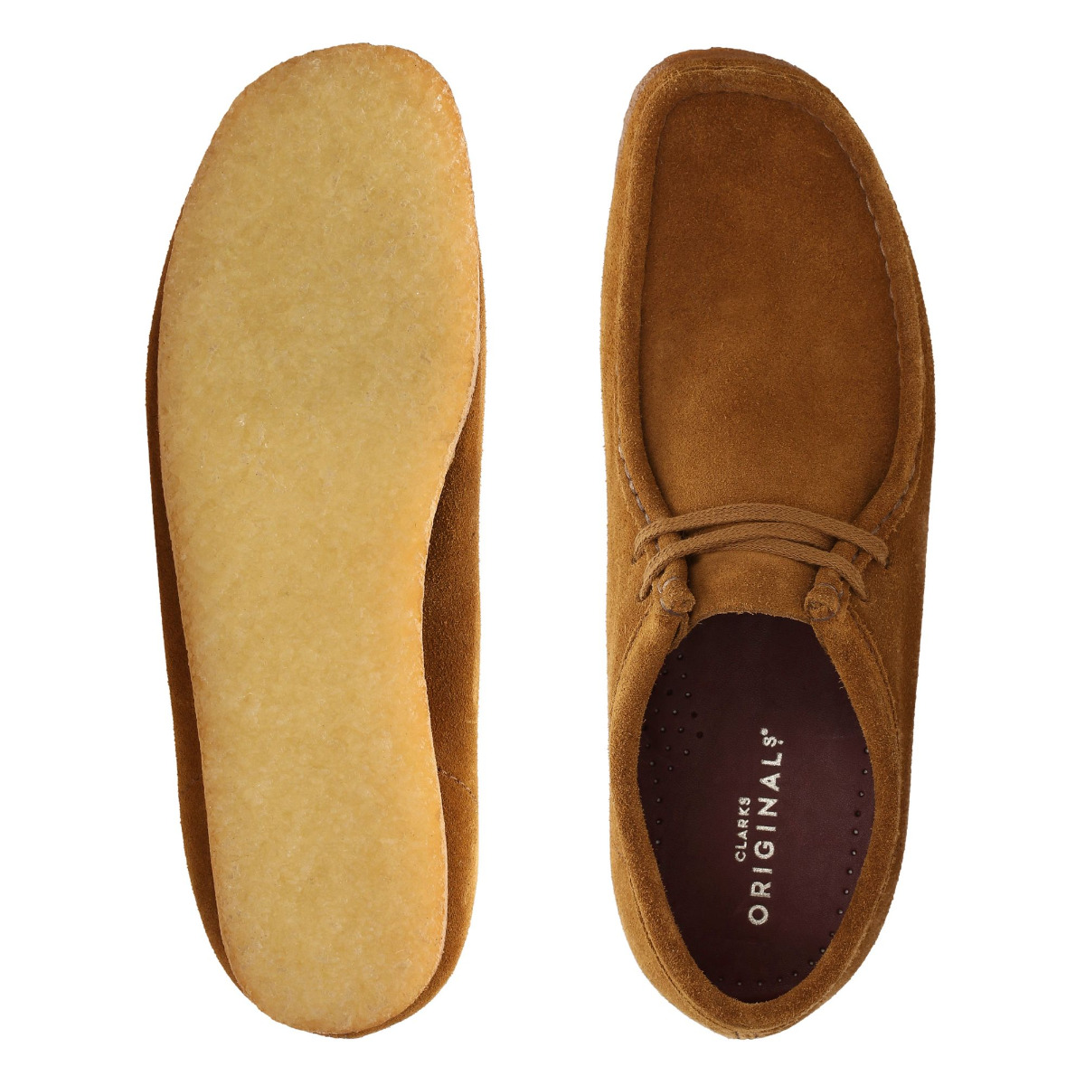 Clarks Wallabee Herren Cola-43
