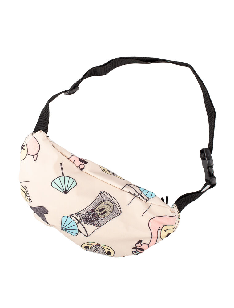 Iriedaily Streetz Hip Bag in Khaki Beach 