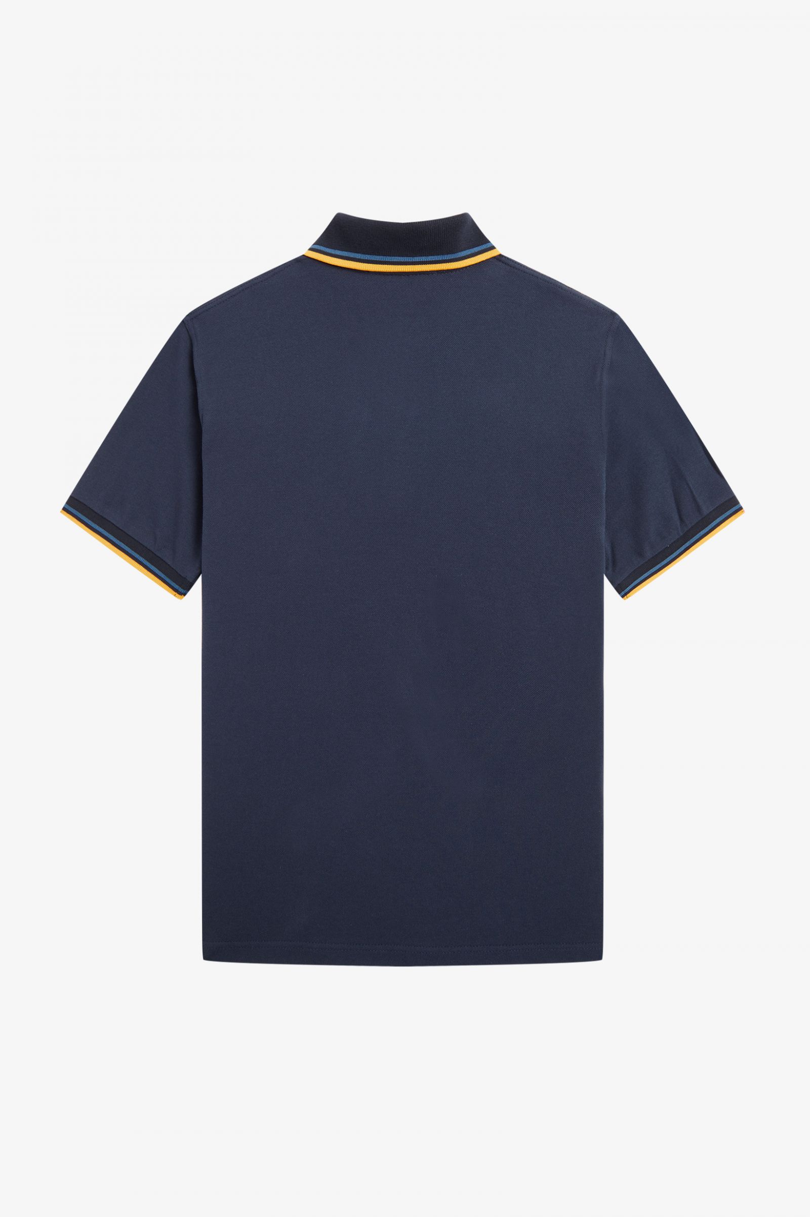 Fred Perry Poloshirt M12 in Navy/Blue/Gold