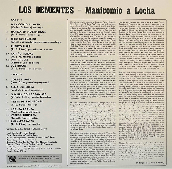 Los Dementes – Manicomio A Locha (LP)  