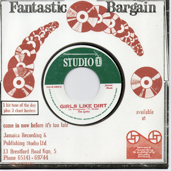 Lloyd Charmers / The Lyrics – Mr. Moses / Girls Like Dirt (7")          