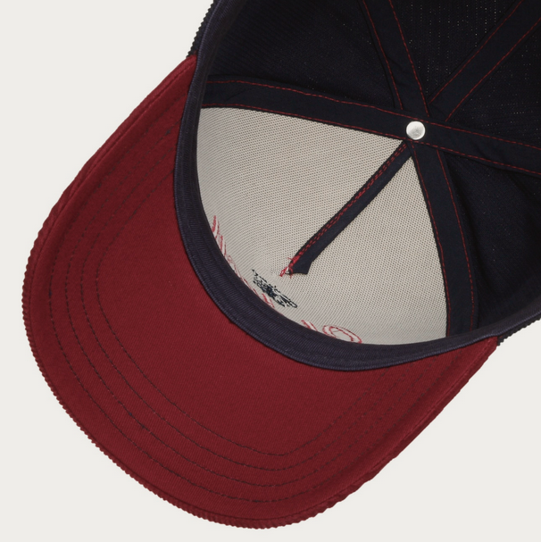 Stetson Vintage Racing Cap (Blue/Red)