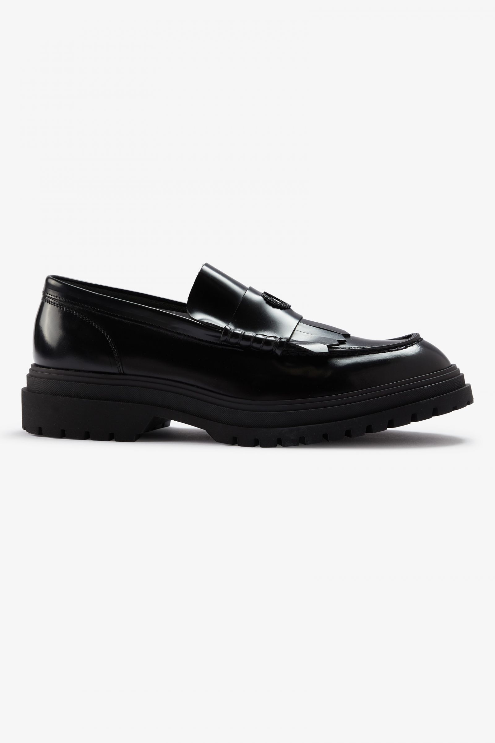 Fred Perry FP Loafer Leather in Black