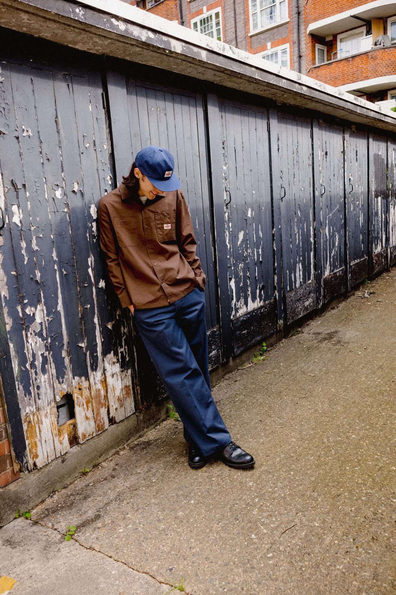 Brixton Trademark Chino (Washed Navy)