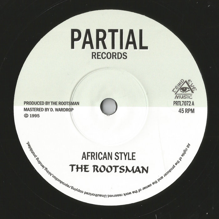 The Rootsman - African Style (7")