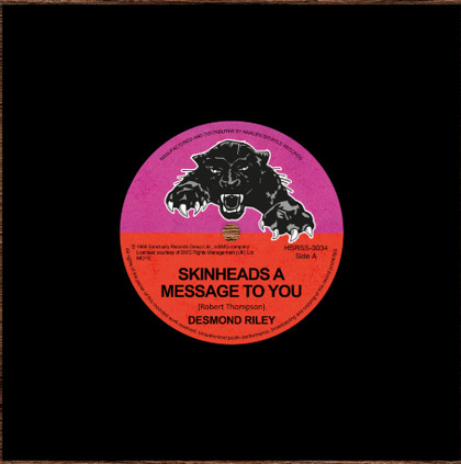 Desmond Riley – Skinheads A Message To You / If I Had Wings  (7") 