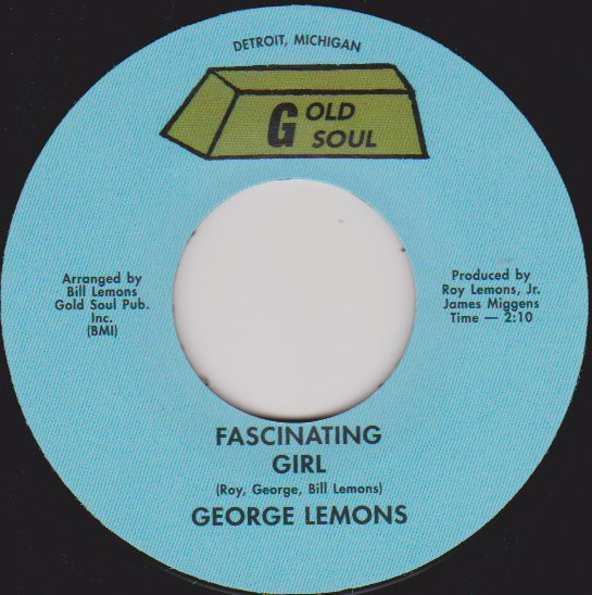 George Lemons – Fascinating Girl  (7")    