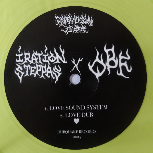 Iration Steppas X O.B.F – Love Sound System / Caution (12")