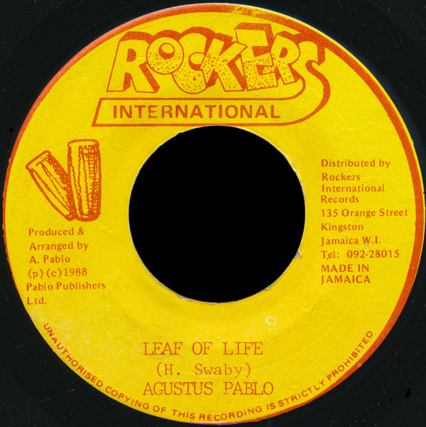 Augustus Pablo - Leaf Of Life / Myre & Pablo - Ital Root Dub (7")