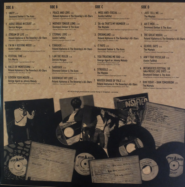 Various – Intensified Sounds: The Beverley's Rock Steady Singles 1967 - 1968 (DOLP)  