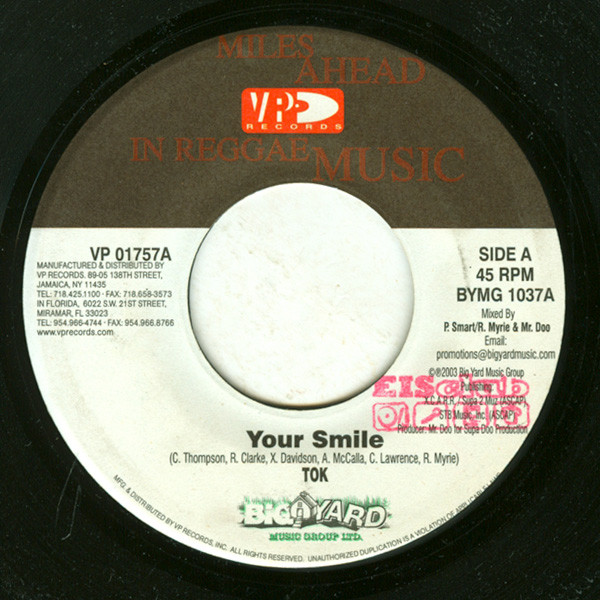 TOK / Carl Henry – Your Smile / Homie's Girl (7")   