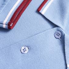Fred Perry Poloshirt M12 Sky/White K38-42