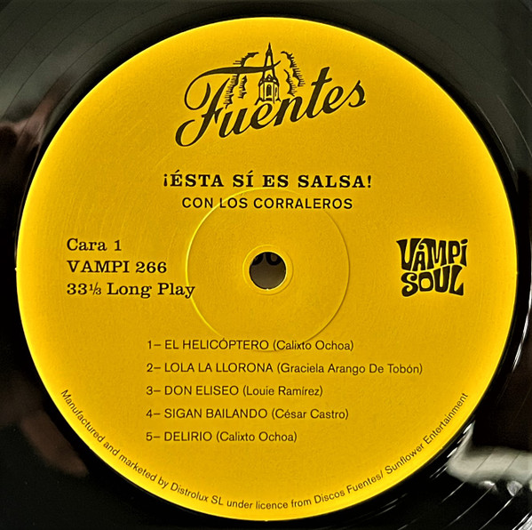 Los Corraleros – Ésta Sí Es Salsa! (LP)  