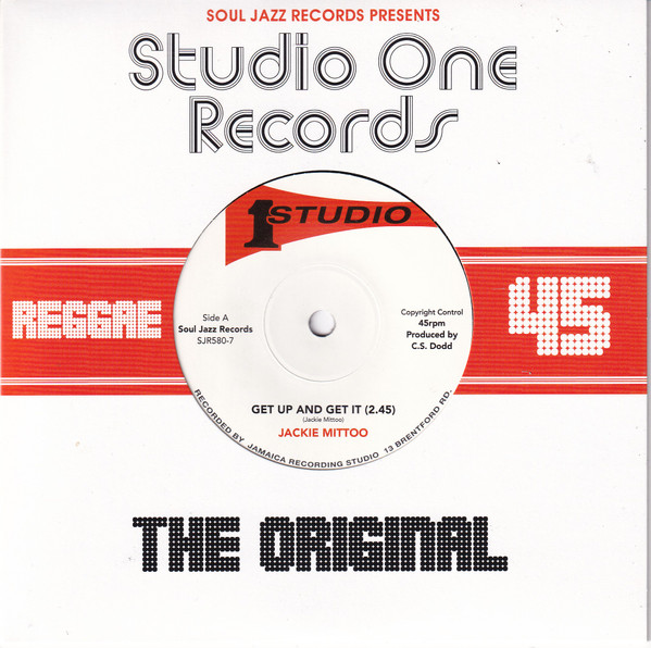 Jackie Mittoo – Get Up And Get It / Keep On Dancing  (7")     