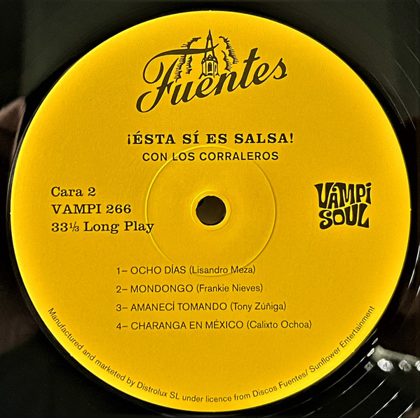 Los Corraleros – Ésta Sí Es Salsa! (LP)  