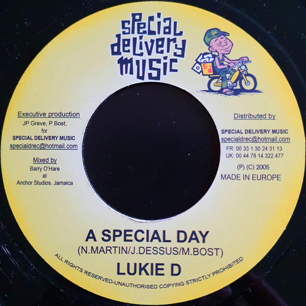 Lukie D – A Special Day / Bost & Bim – Joyful Moment (7")