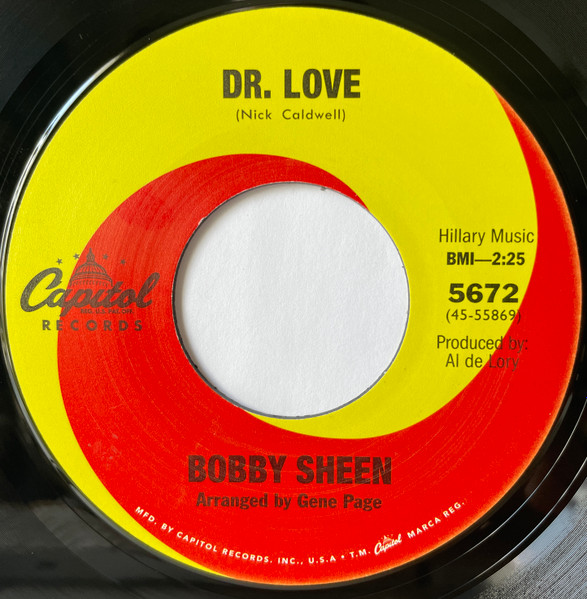 Bobby Sheen – Dr. Love (7")