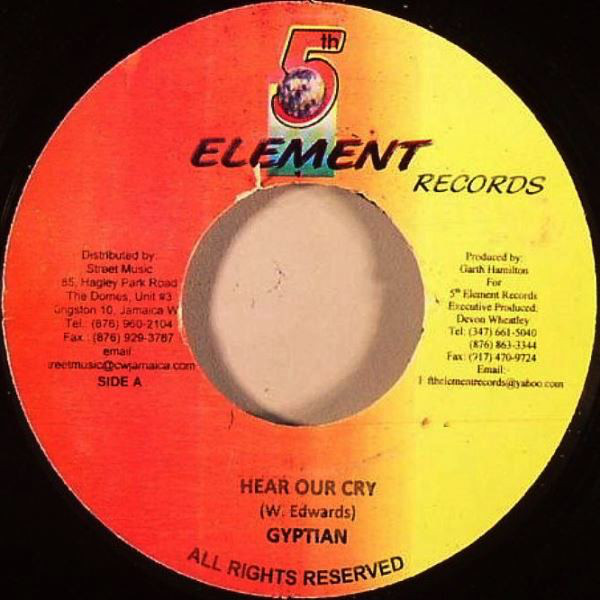 Gyptian - Hear Our Cry / Version (7")
