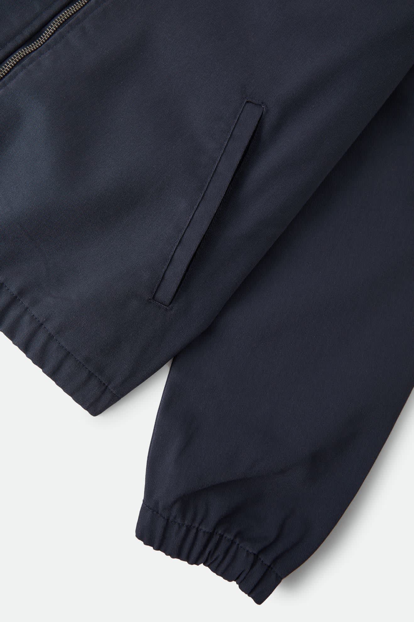 Brixton Trademark Lightweight Garage Jacket (Washed Navy)