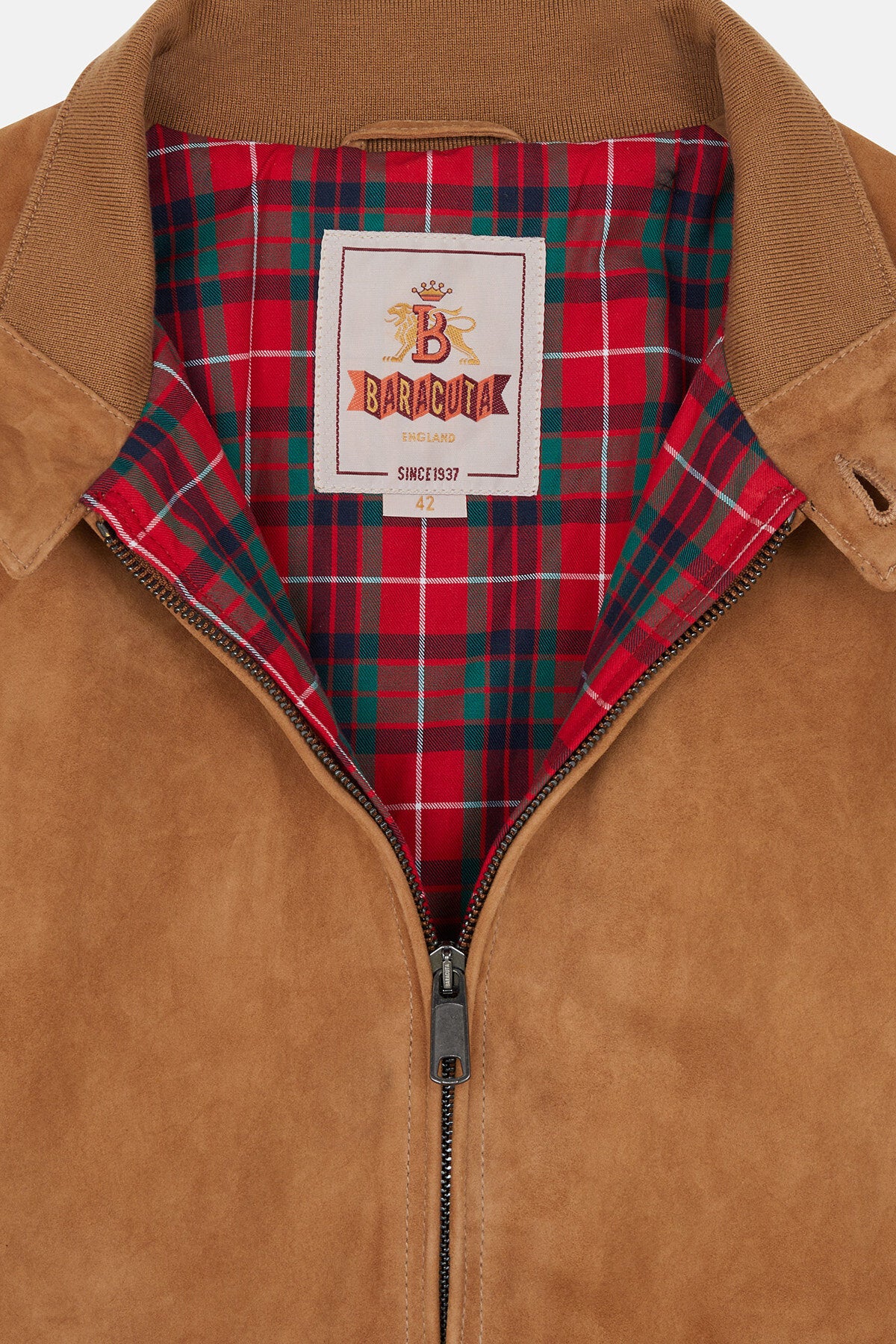 Baracuta - G9 Suede Tobacco