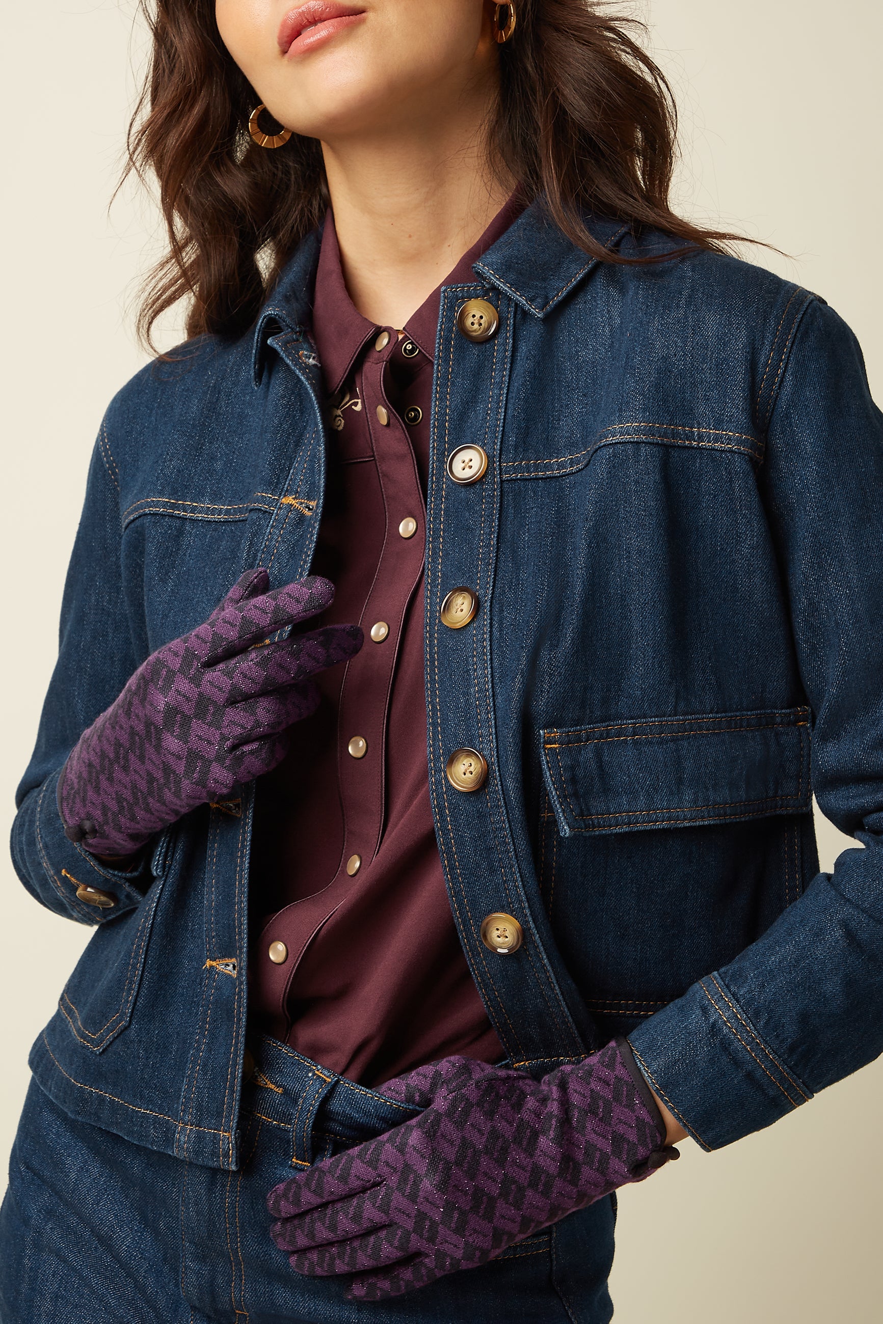 King Louie Leaf Glove (Imperial Purple)