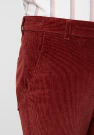 Farah Hose Stretch Cord Burnt Red-W32 L34