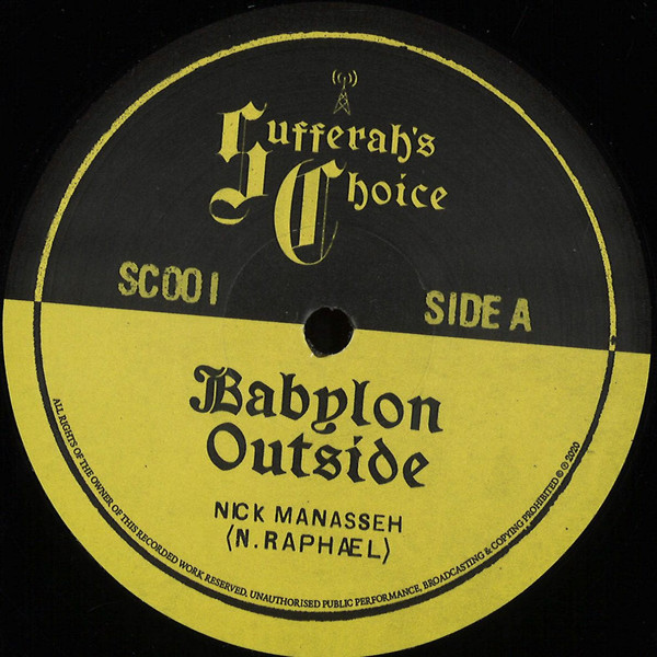 Nick Manasseh - Babylon Outside / Brexit Blues (12")