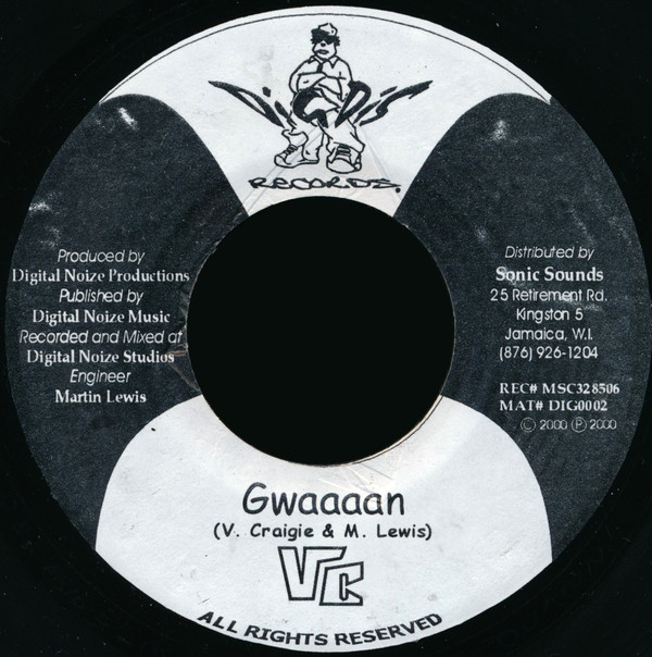 VC - Gwaaaan / Gone (7")