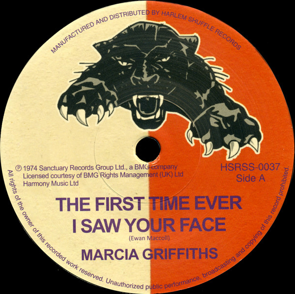 Marcia Griffiths – The First Time Ever I Saw Your Face / Gypsy Man (7")   