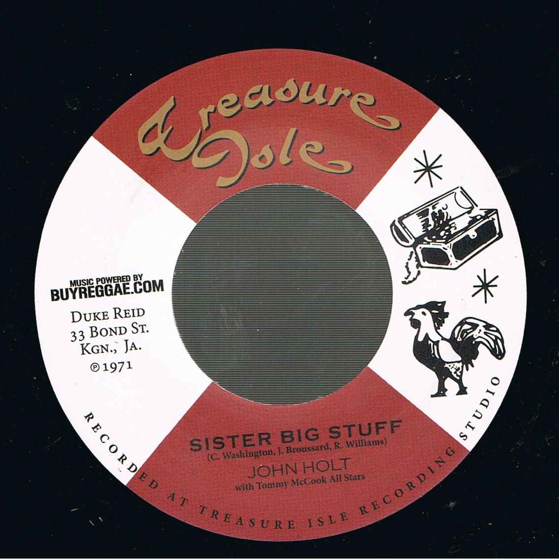 John Holt - Sister Big Stuff / Tommy McCook - Single Barrel (7")