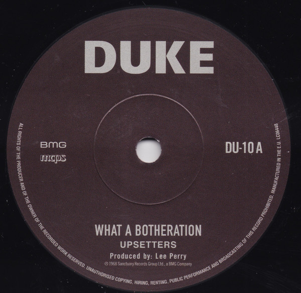 Lee Perry - What A Botheration / The Inspirations - Stand By Me (7")