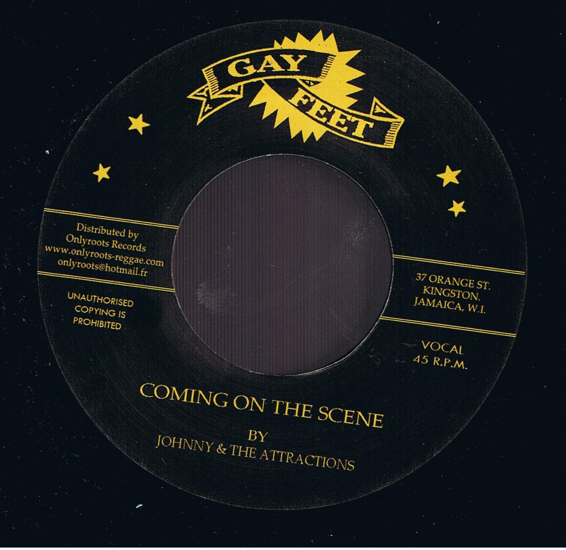Johnny & The Attractions - Coming On The Scene / Johnny & The Attractions - Call Of The Drums (7")
