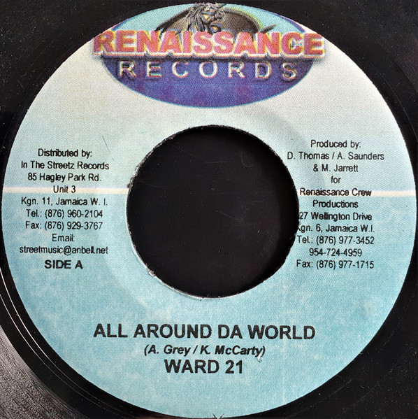 Ward 21 / Greg Hines / Briggy – All Around Da World / U Not Nasty    (7")                  